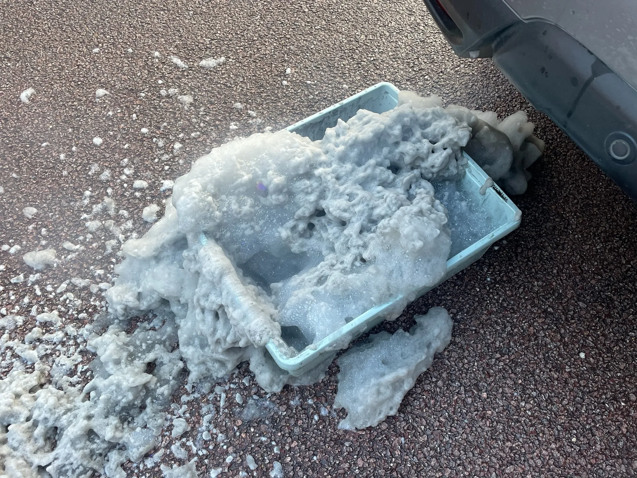 Contaminants removed during DPF cleaning