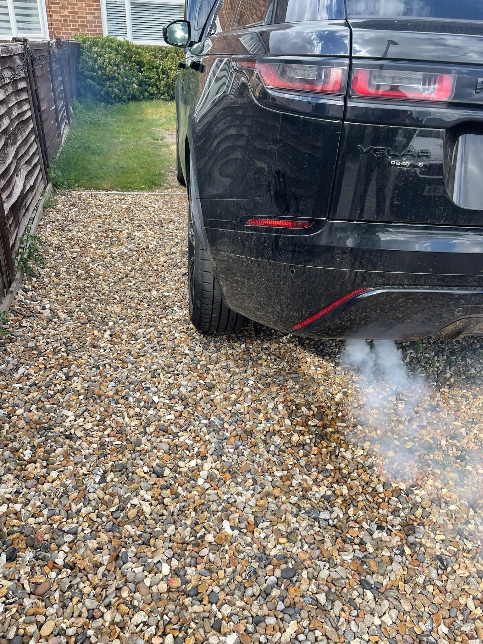 Mobile DPF service on a Land Rover diesel